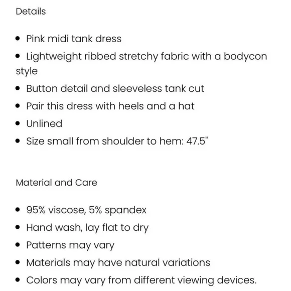 Elegant Pink Sleeveless Dress - Picture 8 of 9